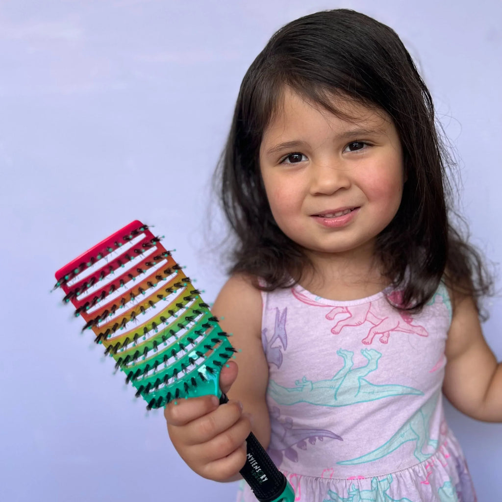 The Sensory Hairbrush That Makes Brushing Easier for Kids with Sensitivities