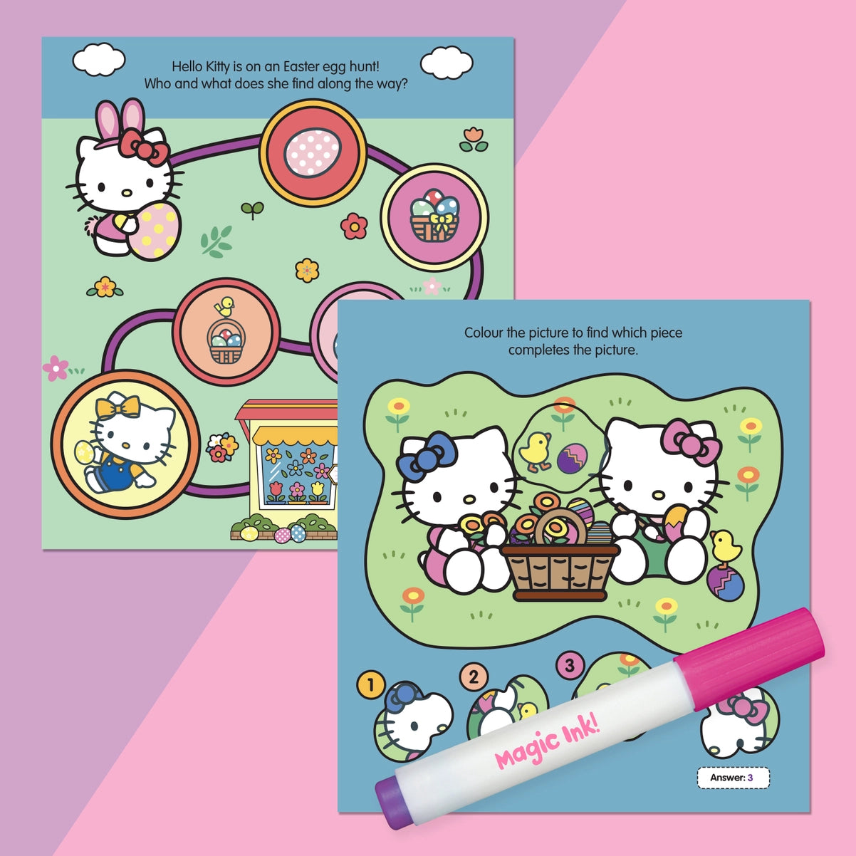 Inkredibles Magic Ink Hello Kitty Easter
