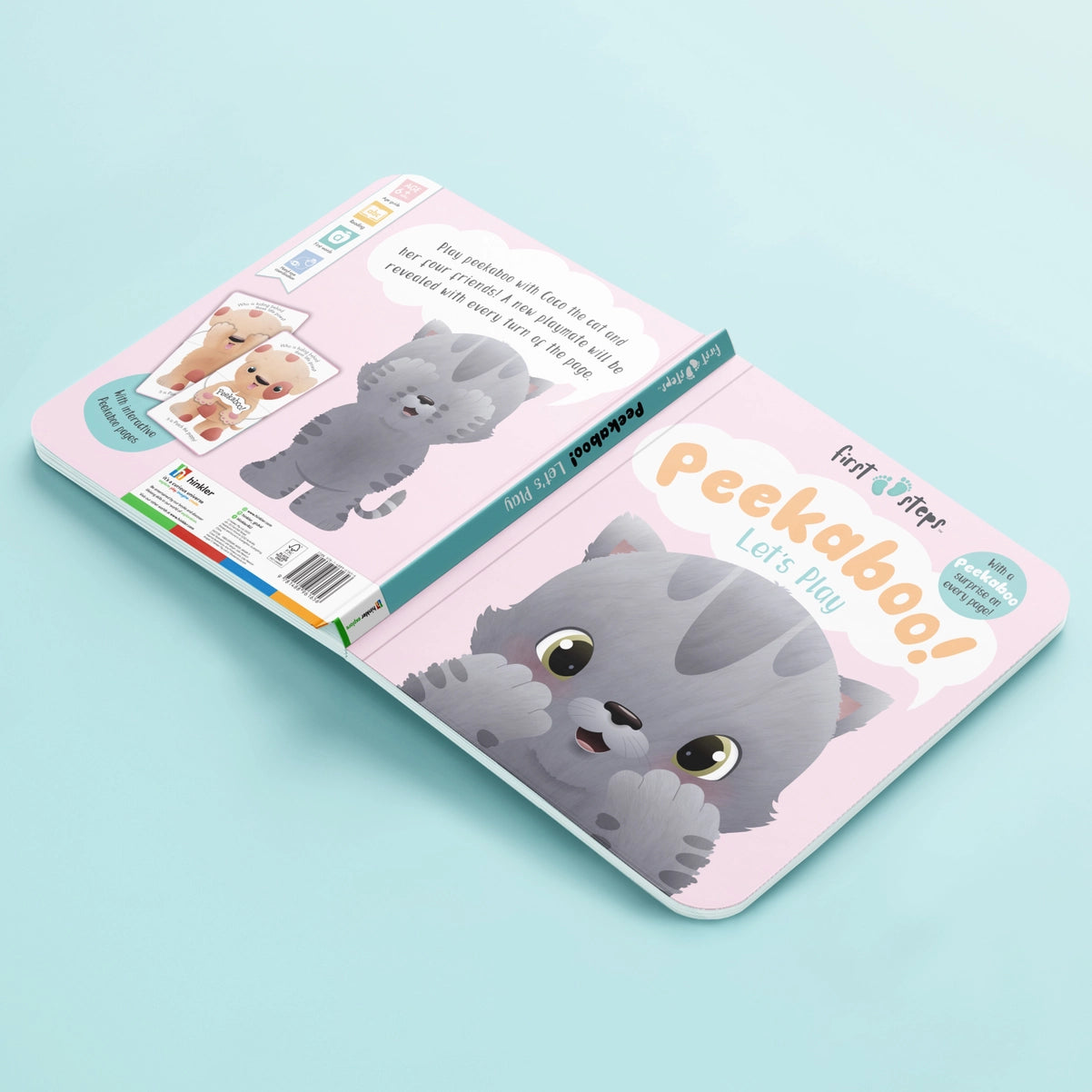 Peekaboo with Coco the Cat – Interactive Board Book