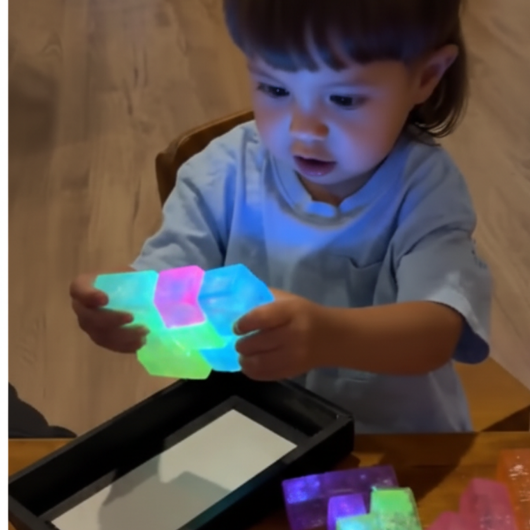 Tetris Squishy Puzzle Glow-in-the-dark