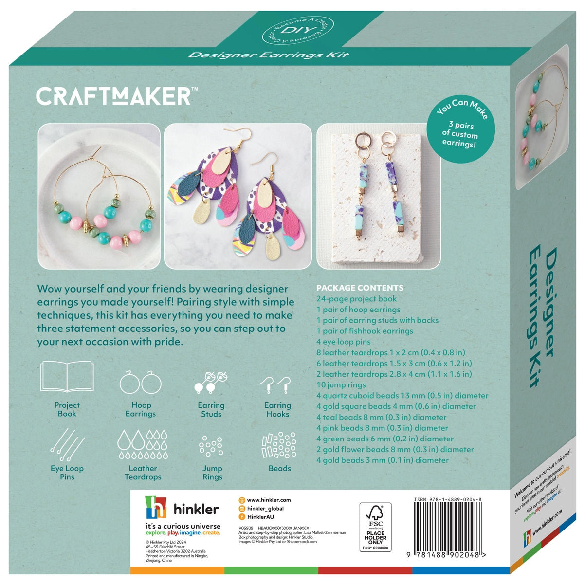 Craft Maker Designer Earrings Kit