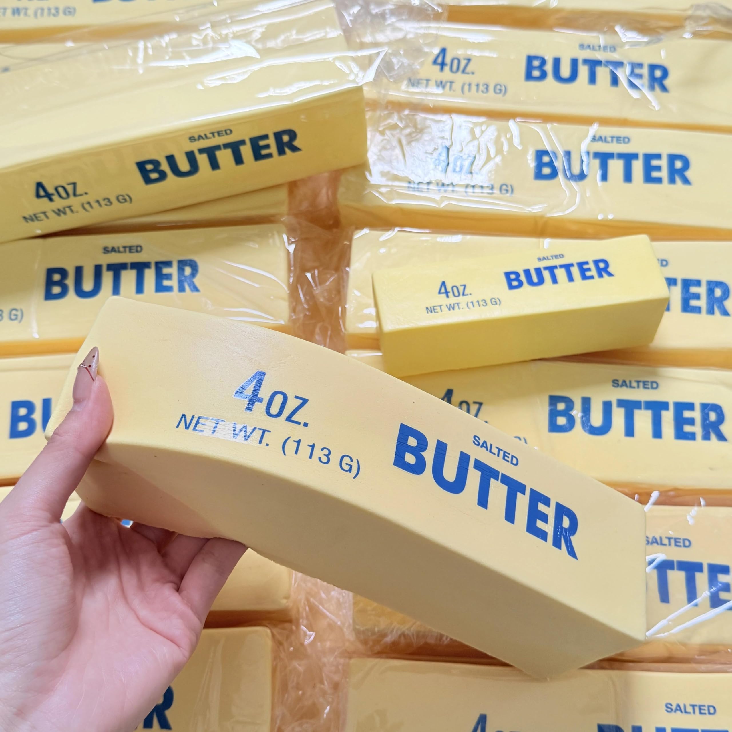 Slow Rising Butter Stick Squishy Jumbo 25cm