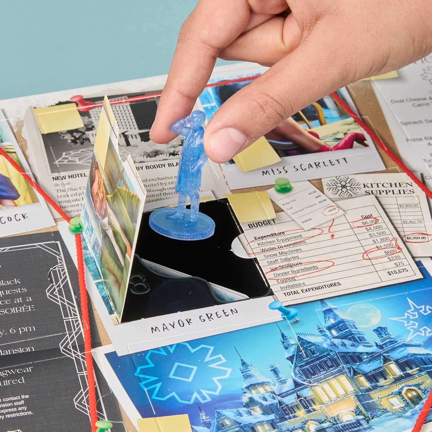 Cluedo Advent Calendar: 24 Days Family Mystery Game