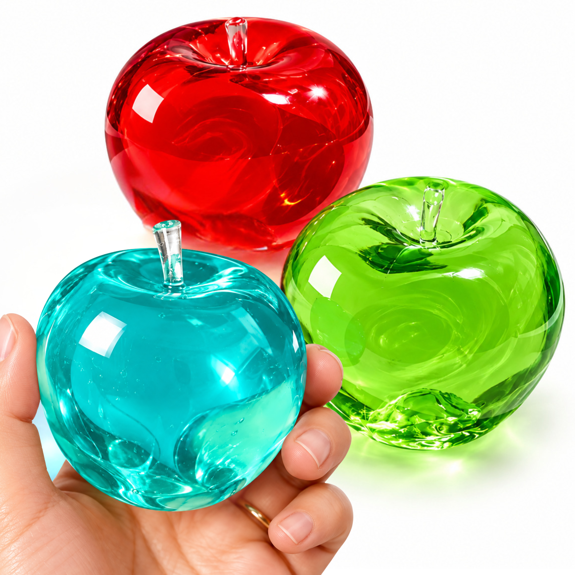 Coconut Oil Apple Squishy 3 Pack