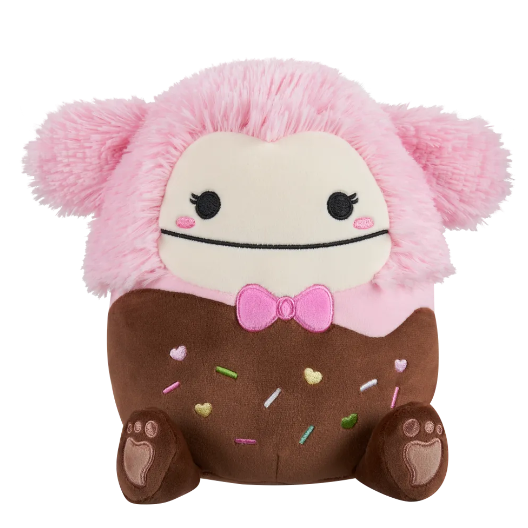 Squishmallows 20cm - Brina Chocolate Dipped Pink Bigfoot