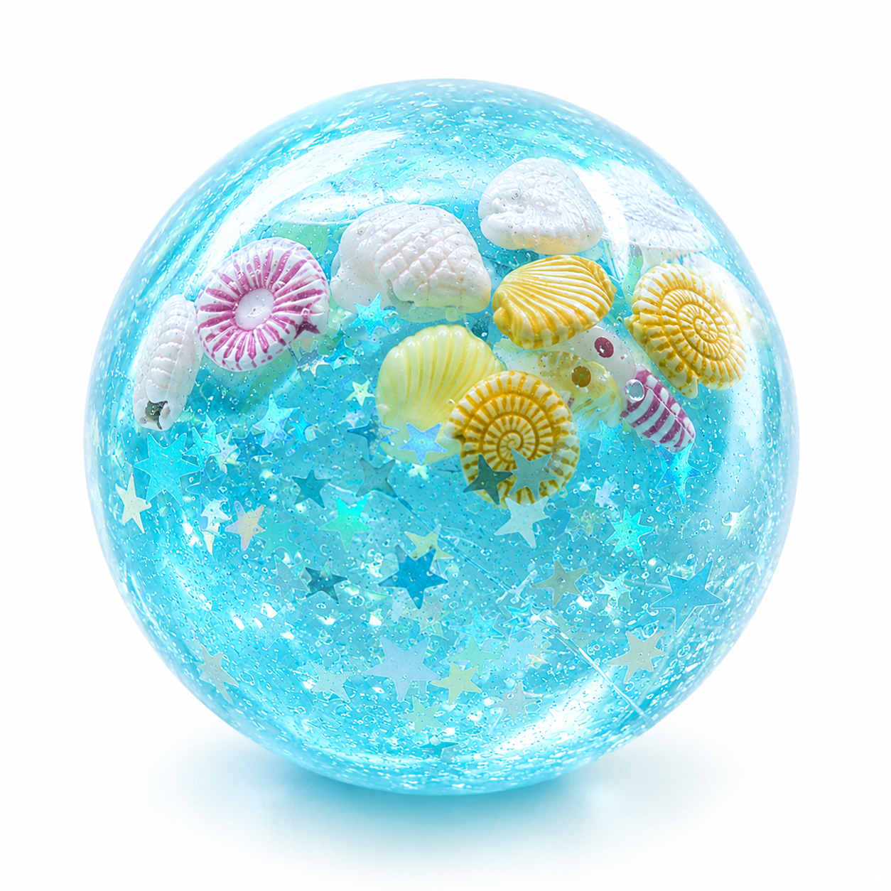 Coconut Oil Shell Squishy 2 Pack