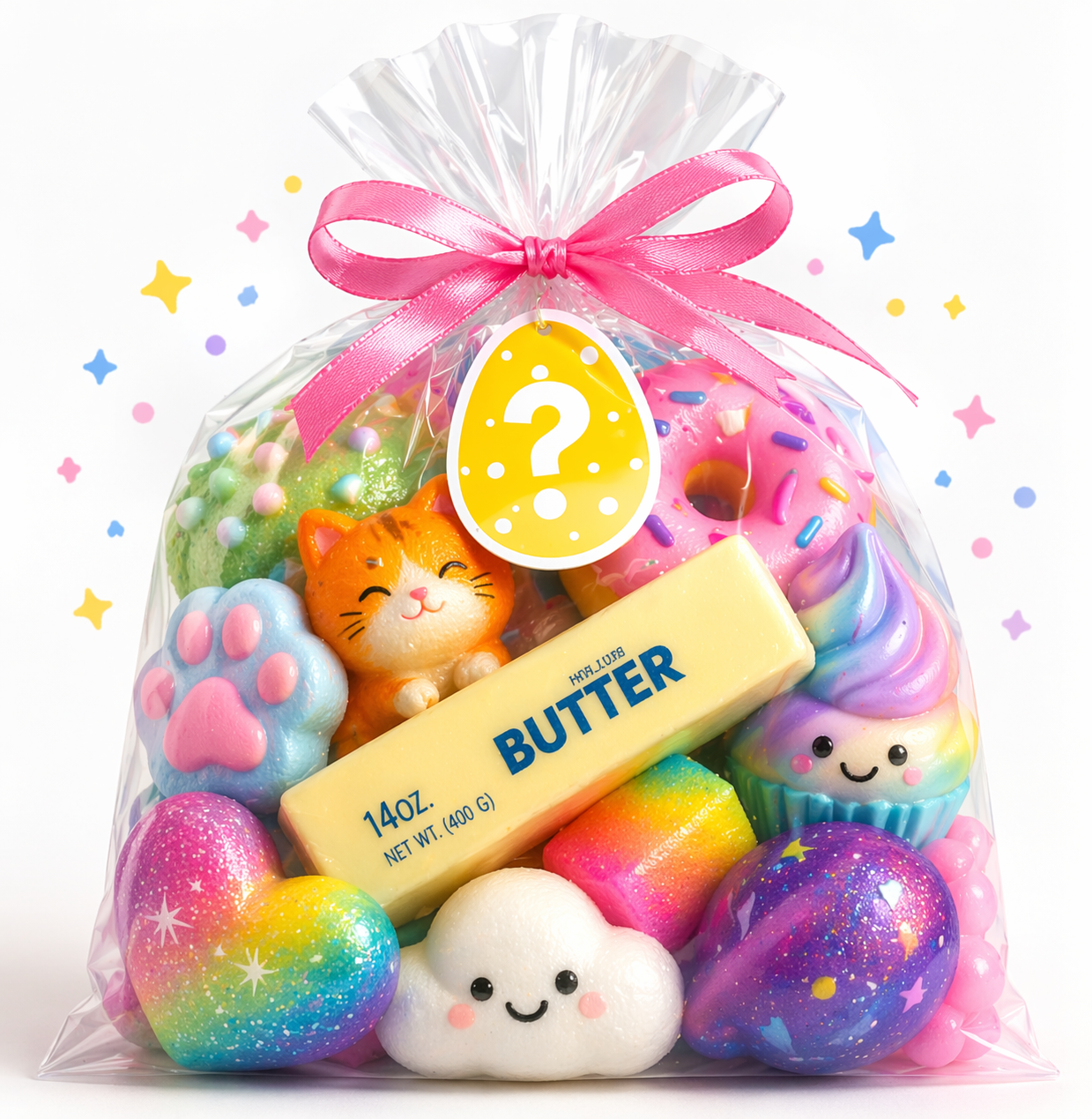 Trending Mystery Squishy Bag - Includes 1 Butter