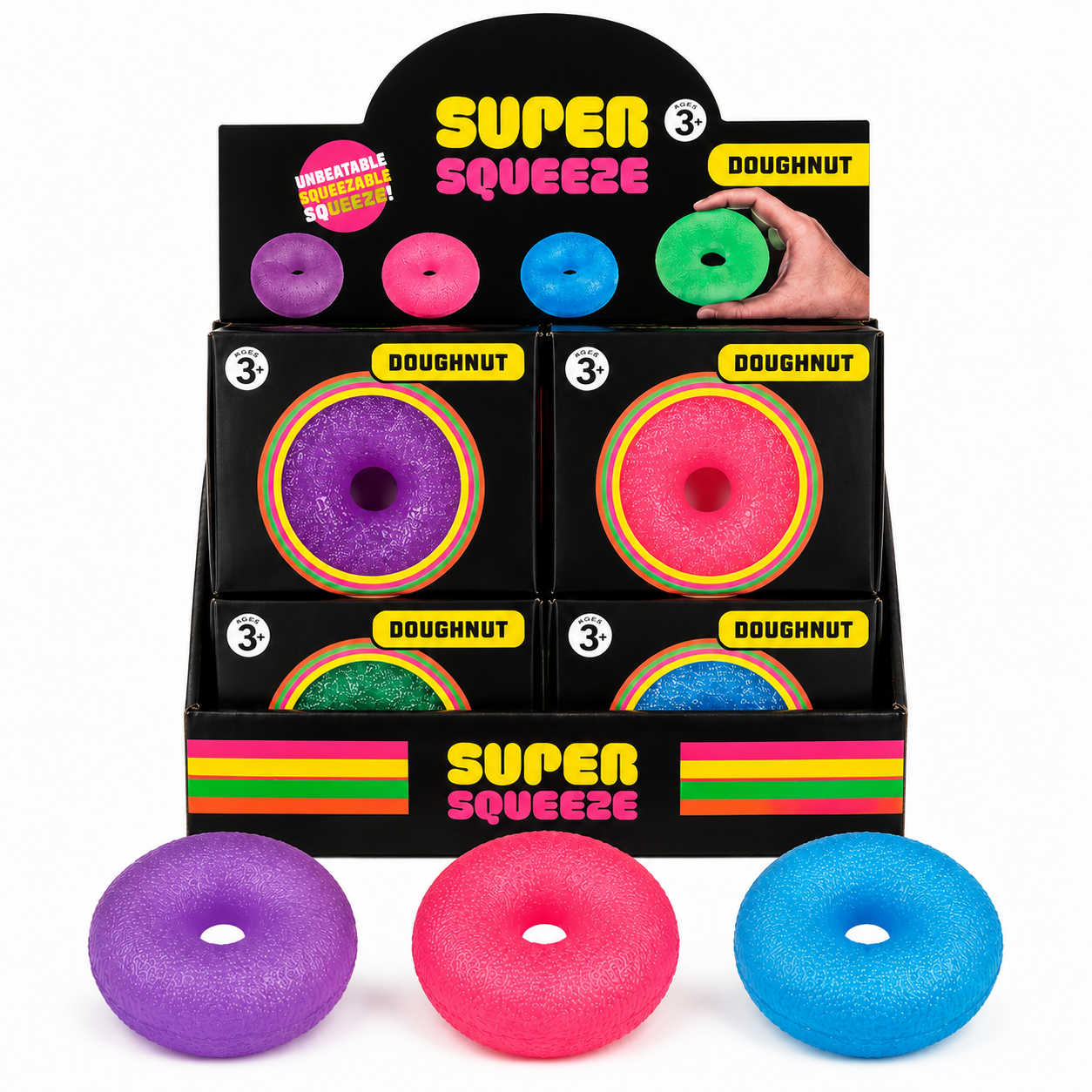 Squishy Sugar Translucent Donuts