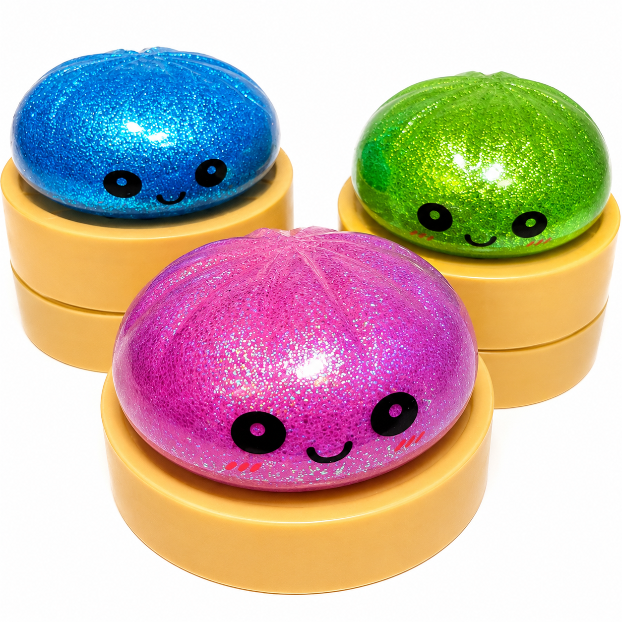 MEGA Mystery Viral Dumpling Squishy 16cm Glitter