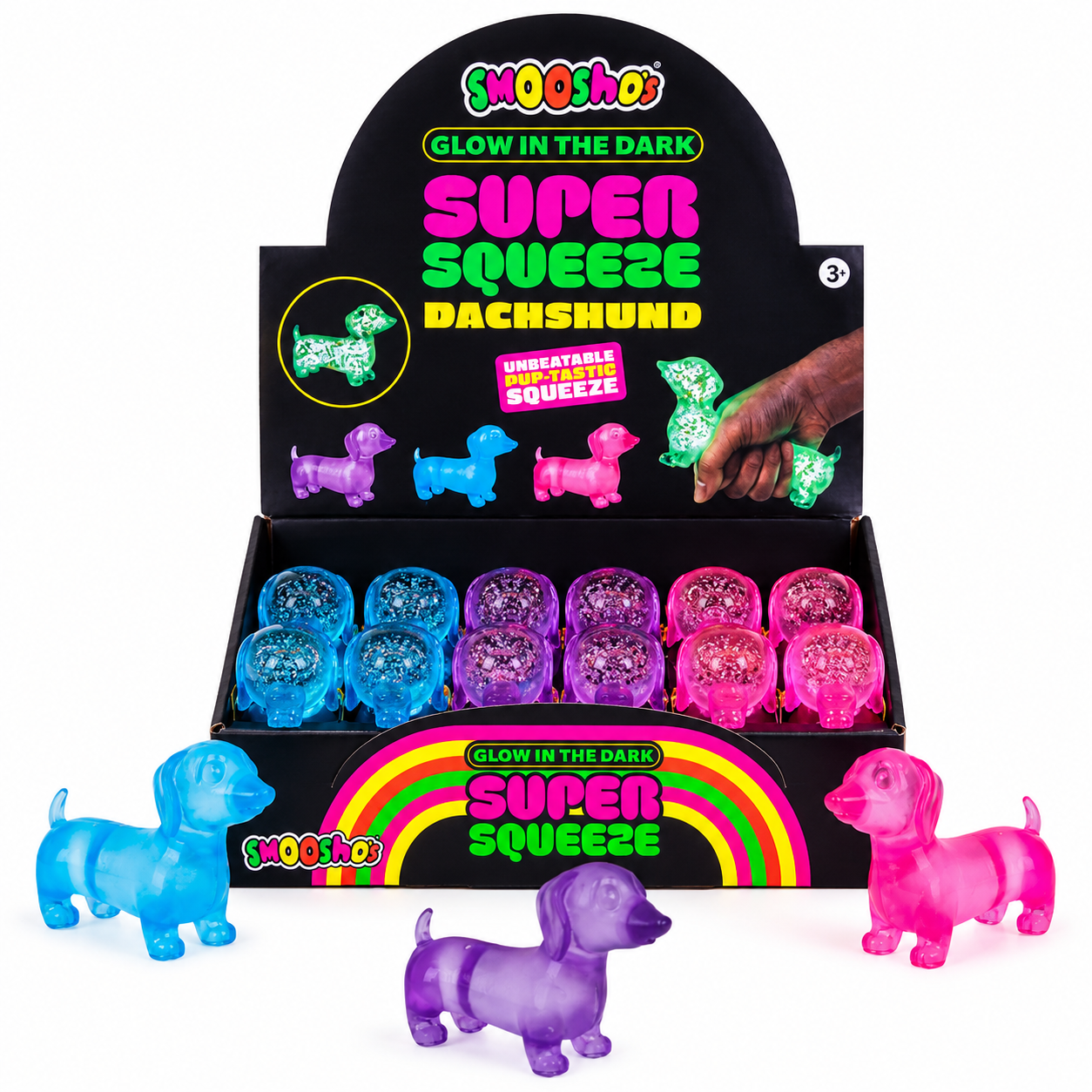 Dachshund Glow Sugar Squishy
