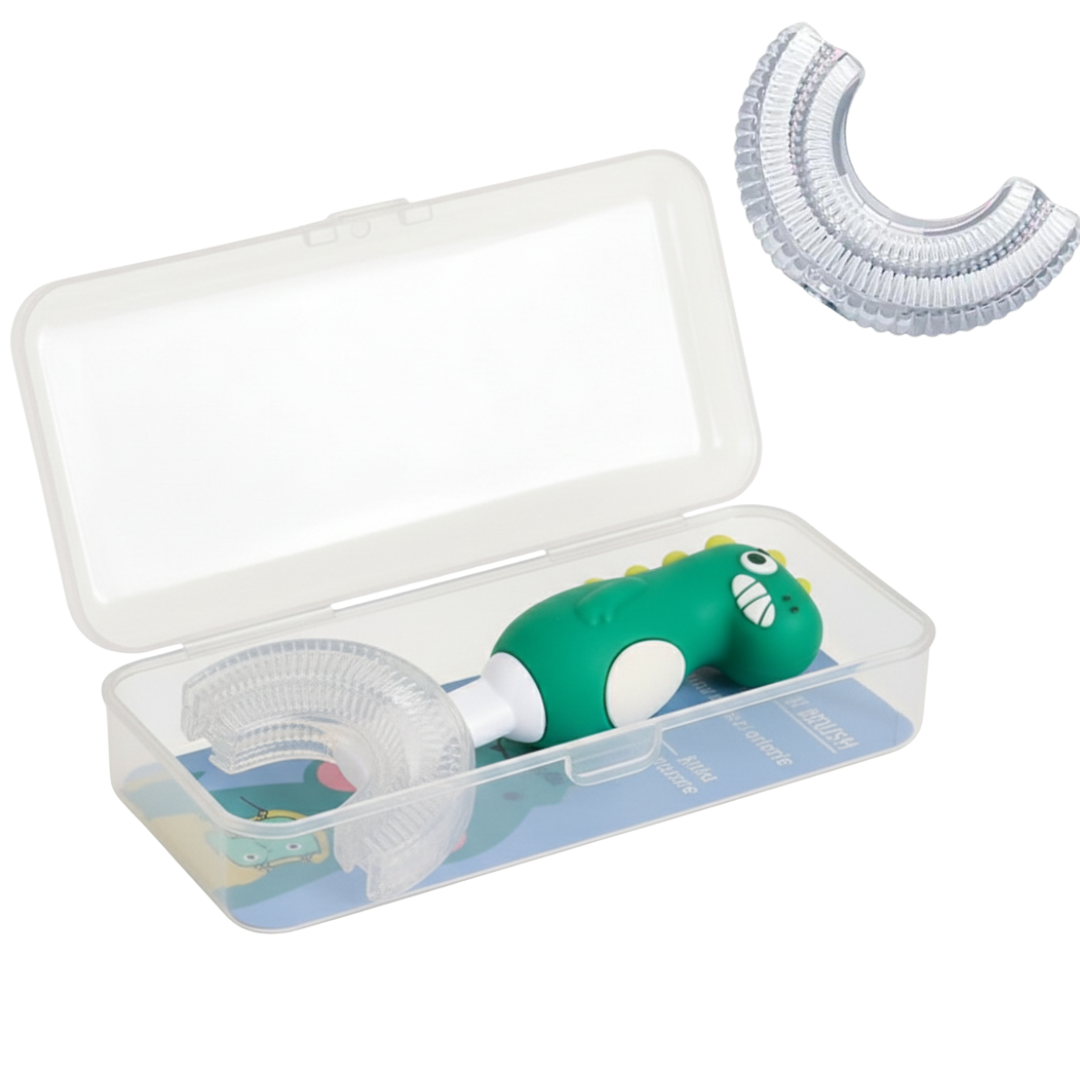 Cheeky Dinosaur U-Shaped Toothbrush Toddler