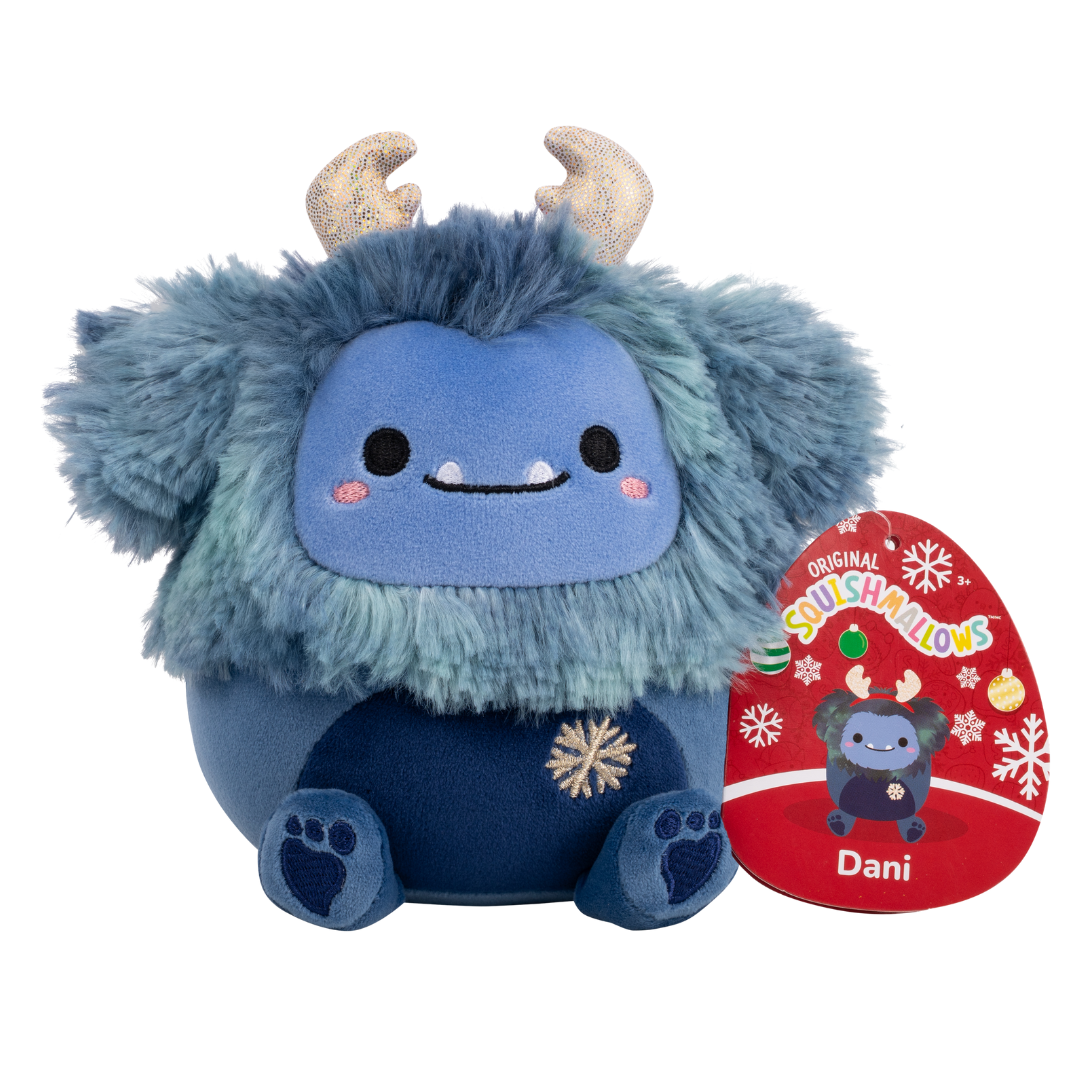 Christmas Squishmallows 12cm - Dani the Bigfoot