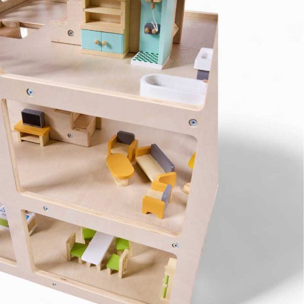 Wooden Doll House (3 Level)