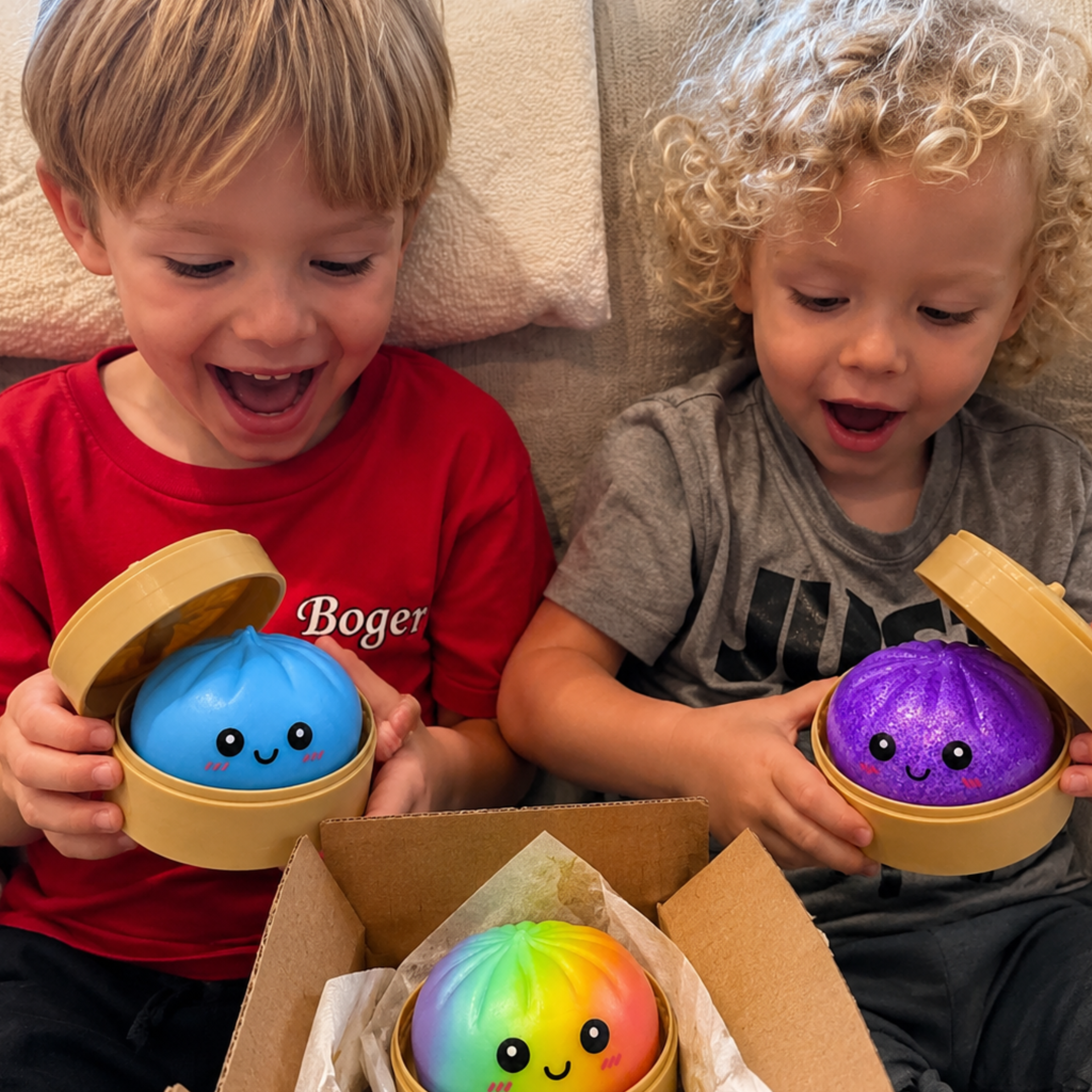 Mystery Viral Dumpling Squishy 3 Pack