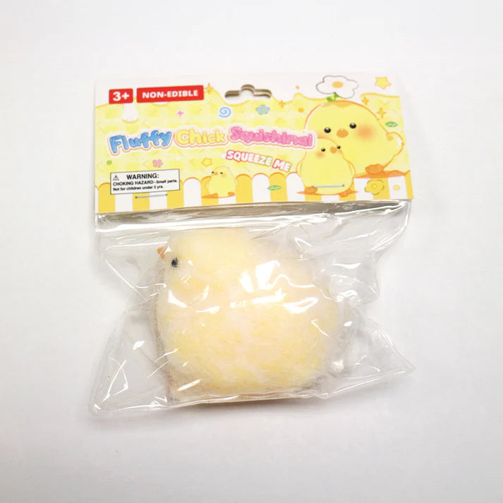 Fluffy Chick Taba Squishy