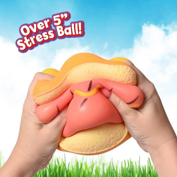 Sunny Days Squeeezy Hot Dog Giant Squishy