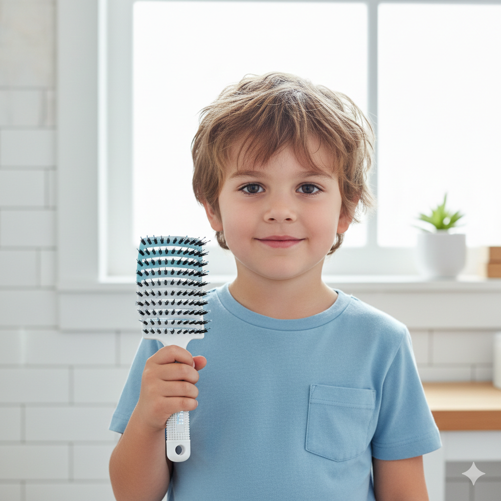 My Sensory Space Hairbrush - Blue Breeze