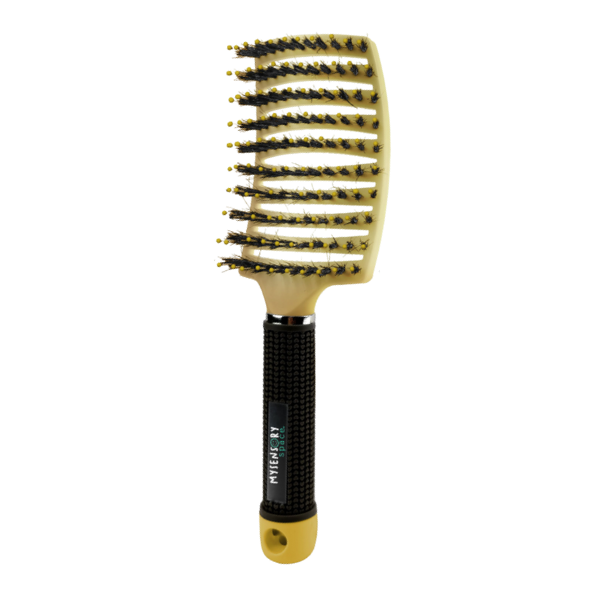 Detangling Hairbrush Gold: Ships End Feb