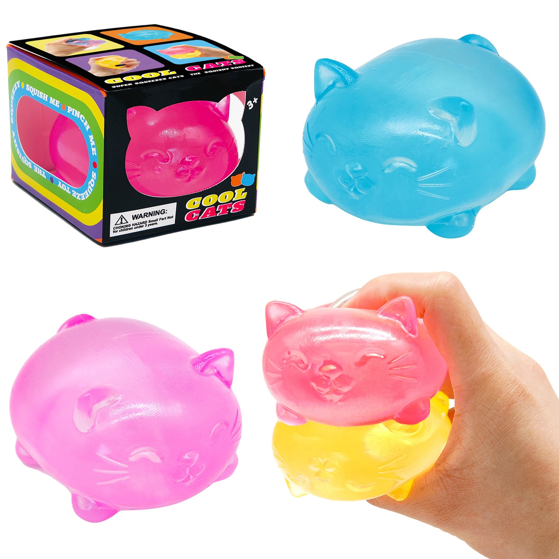 Squishy Sugar Translucent Kitty
