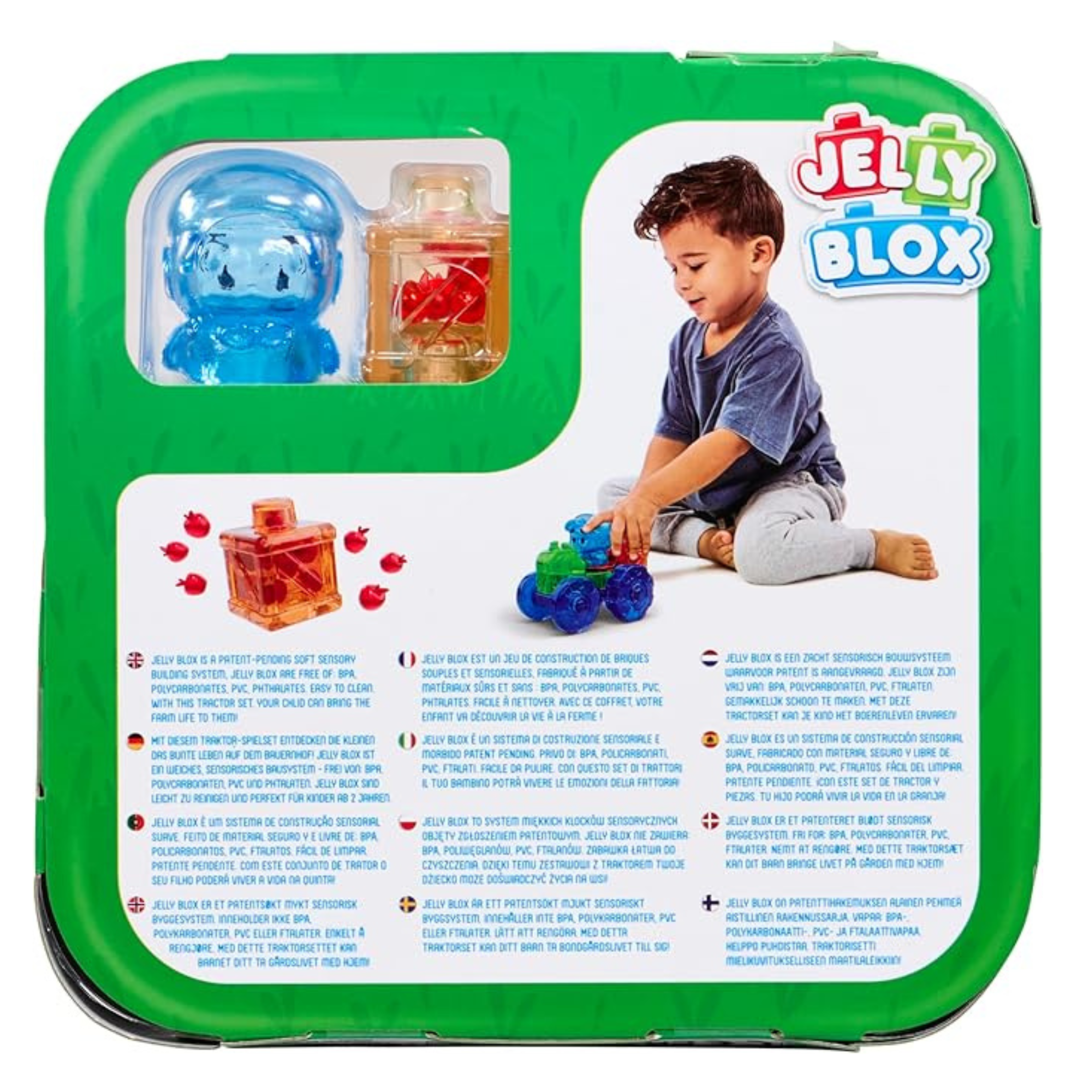 Jelly Sensory Blox Tractor Kit