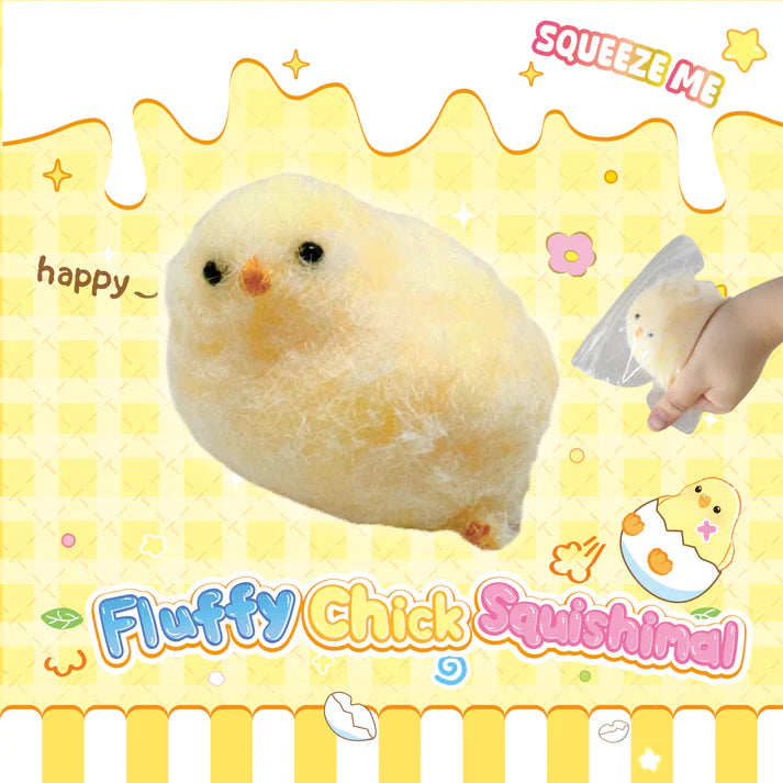 Fluffy Chick Taba Squishy