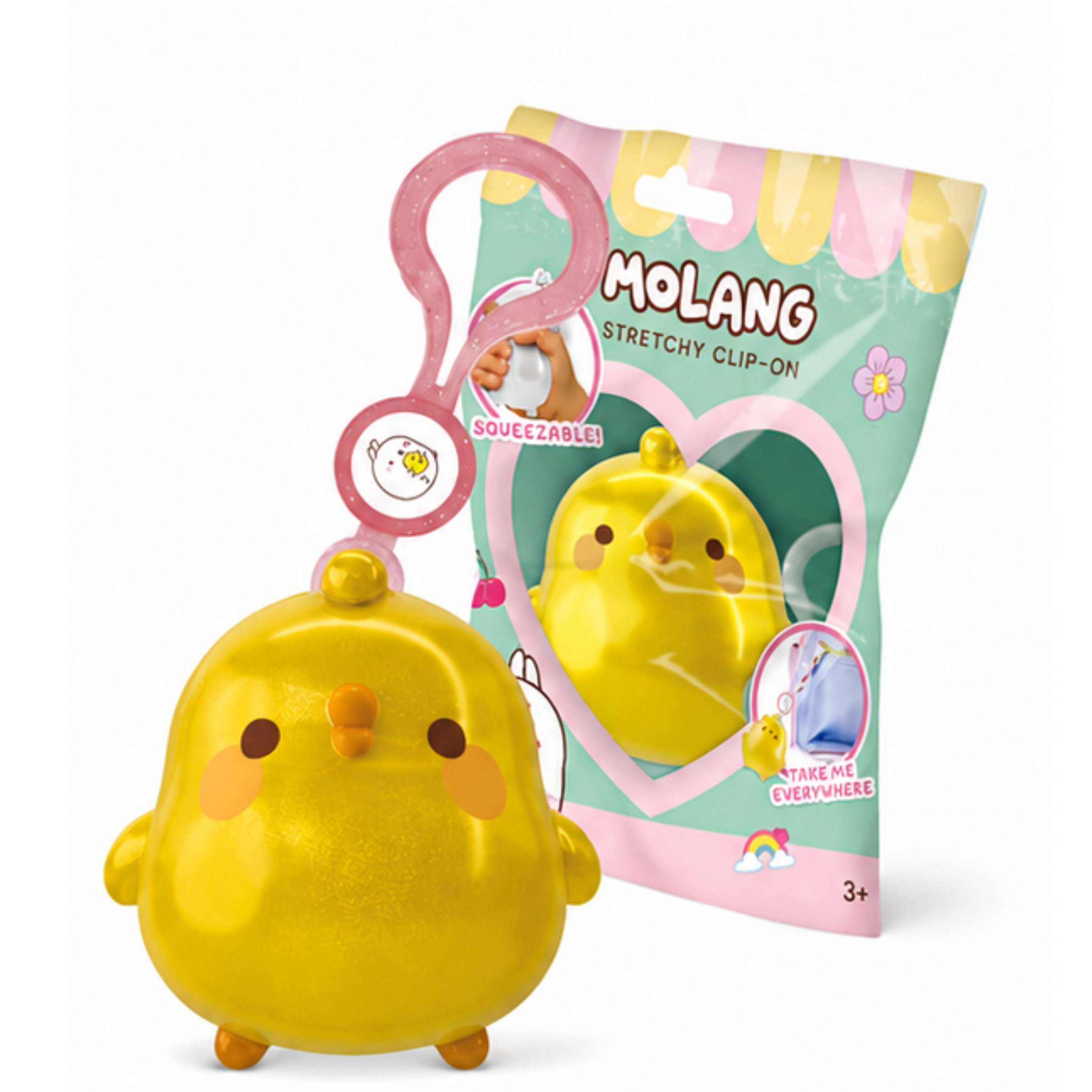 Molang & Piu Piu Squishy Friends Clip-On