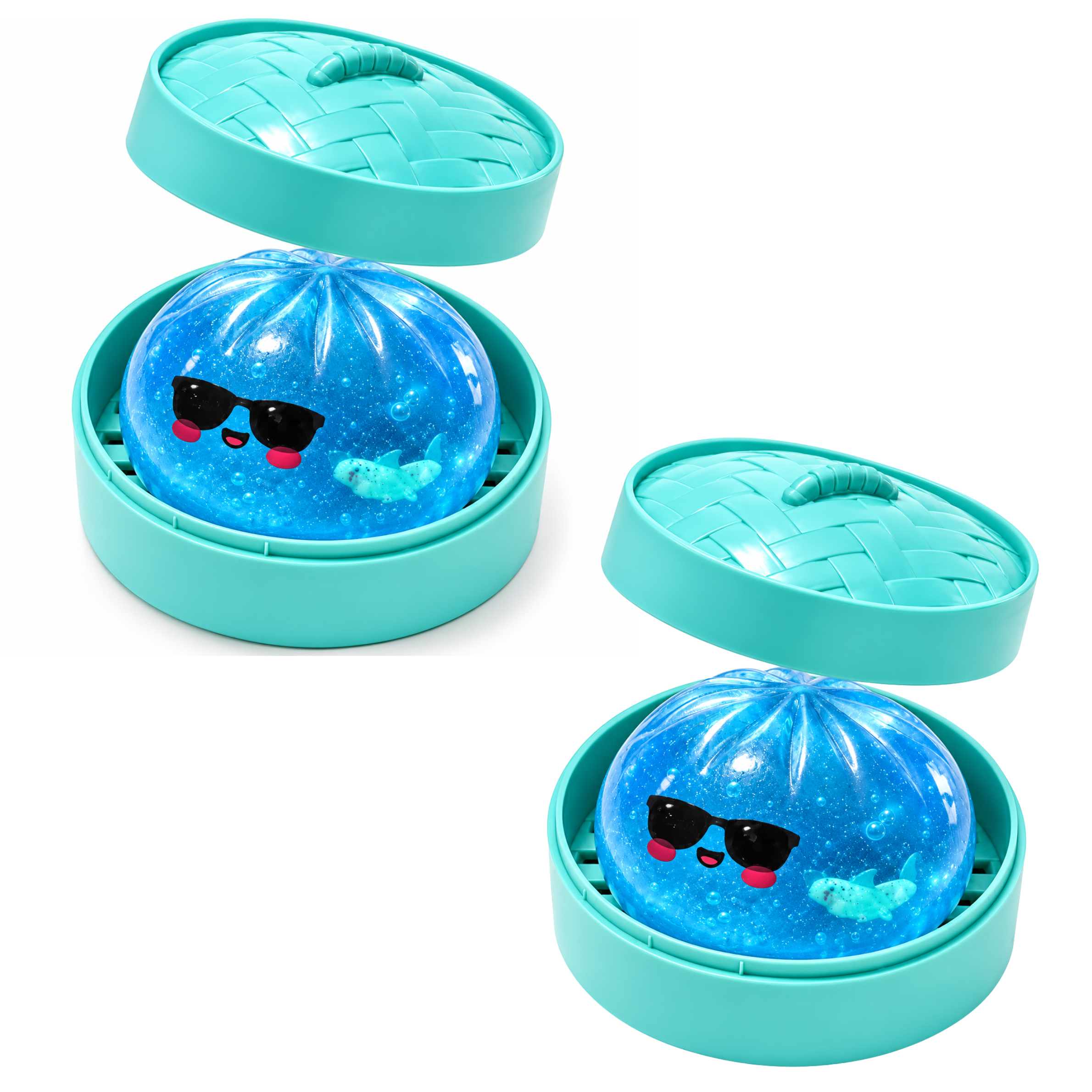 RARE Shark Dumpling Squishy - 2 Pack