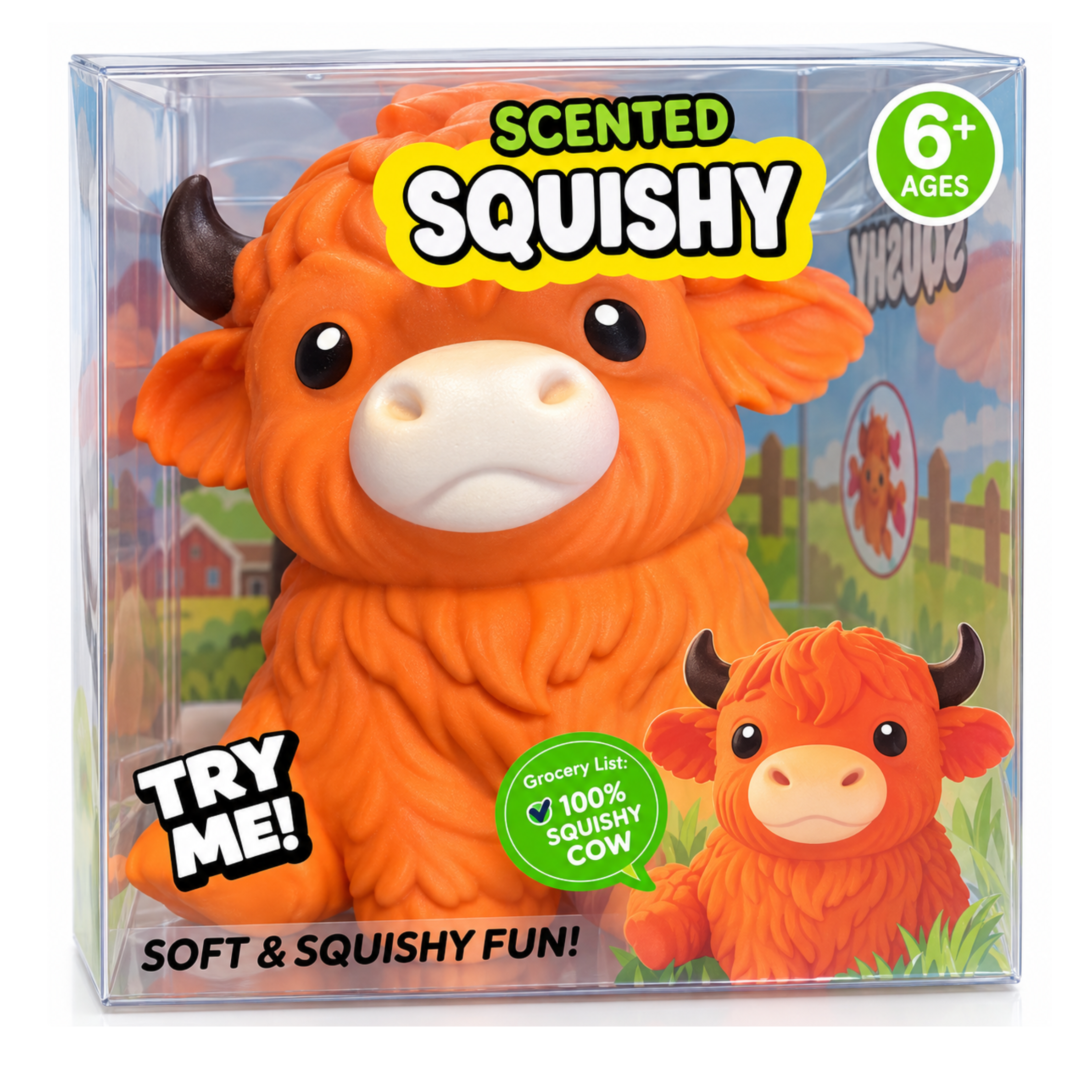 Giant Durable Squishy Highland Cow