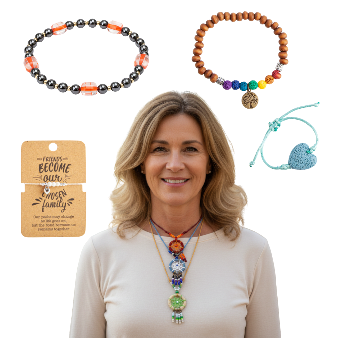 5-Piece Bracelet & Necklace Set