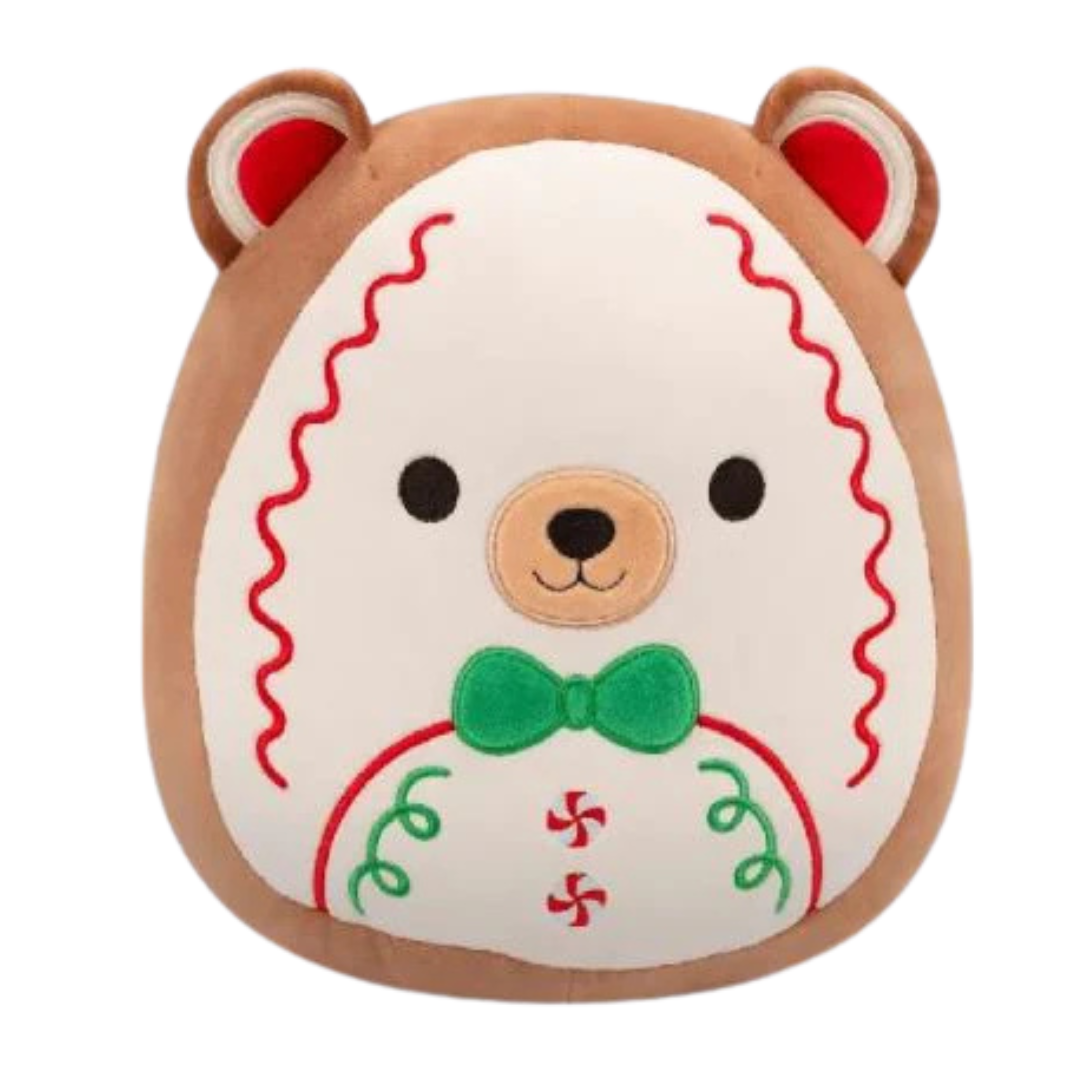 Christmas Squishmallows 20cm -  Tolef The Cookie Bear