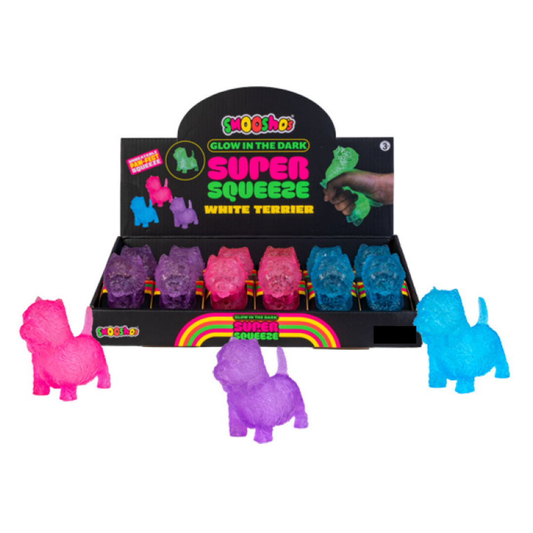 Squeeze Glow Jelly Dog Squishy