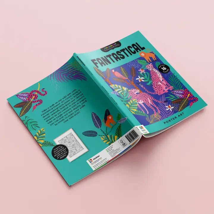 Poster Art Fantastical Colouring Book
