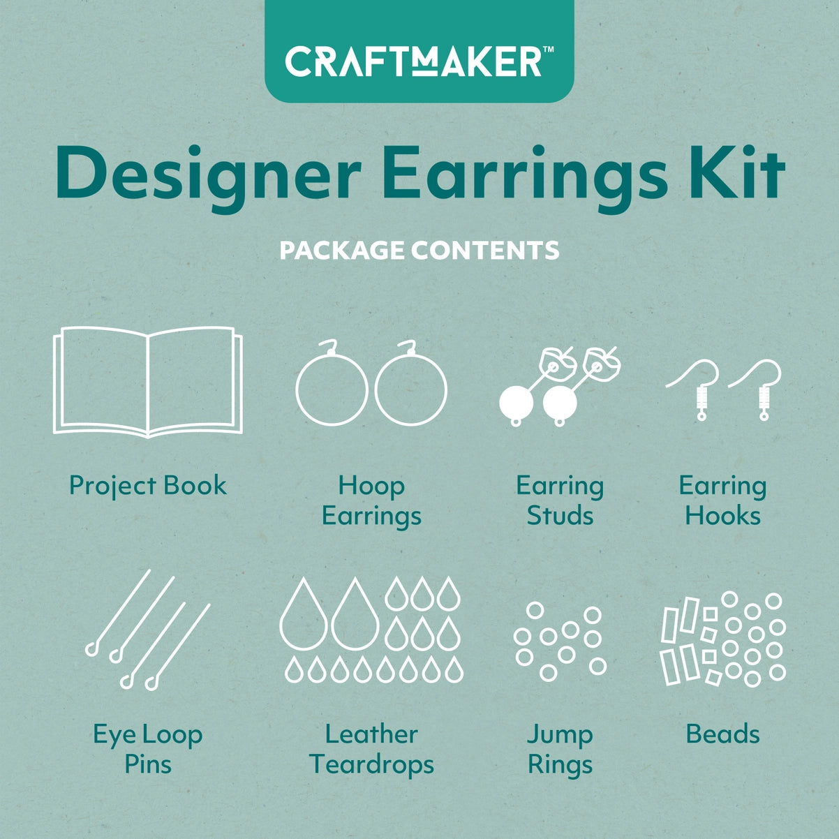 Craft Maker Designer Earrings Kit