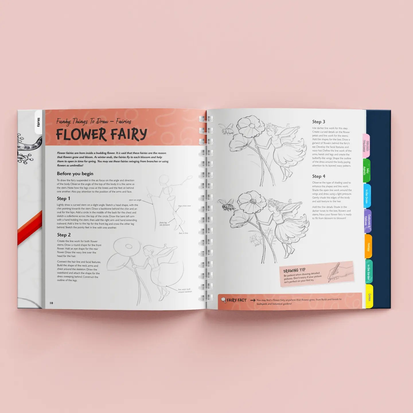 Funky Things to Draw Tutorial Book