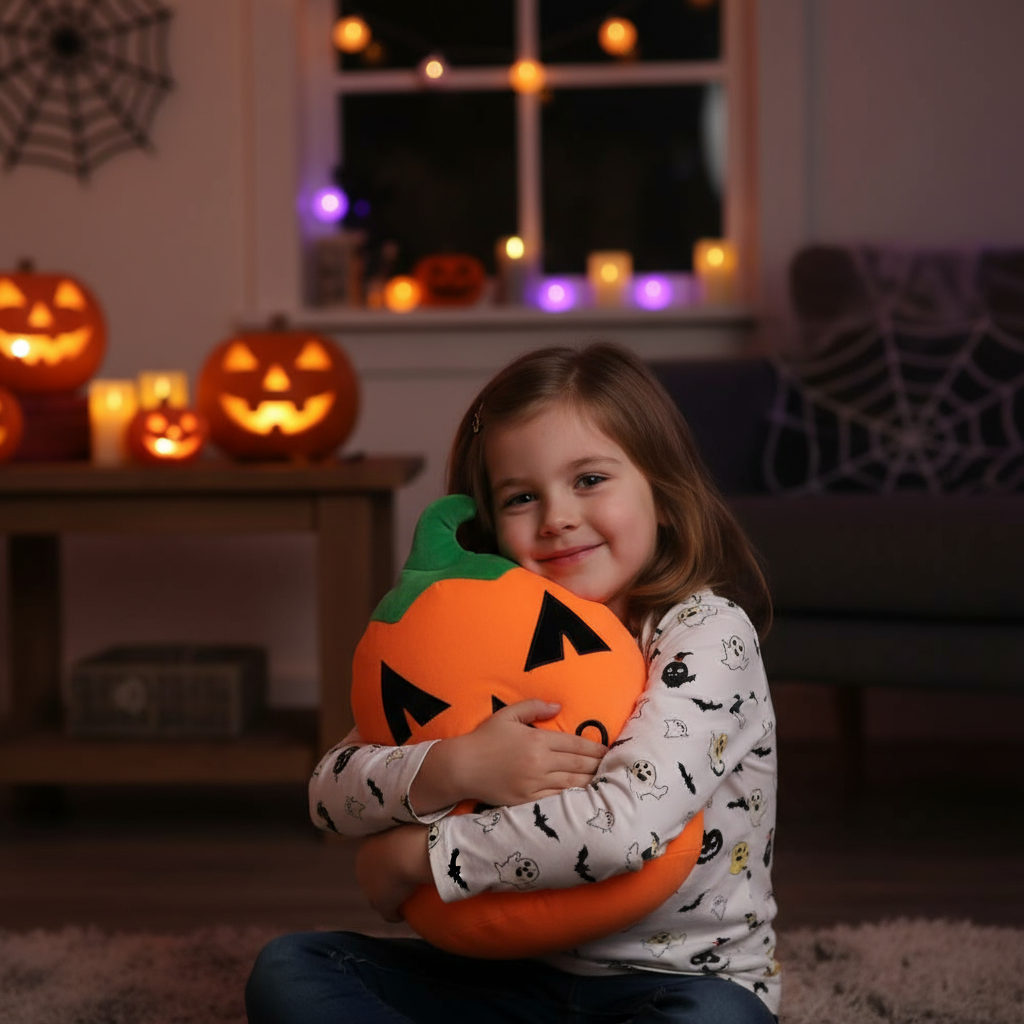 Pumpkin Smooshos Pal Plush Sensory Toy