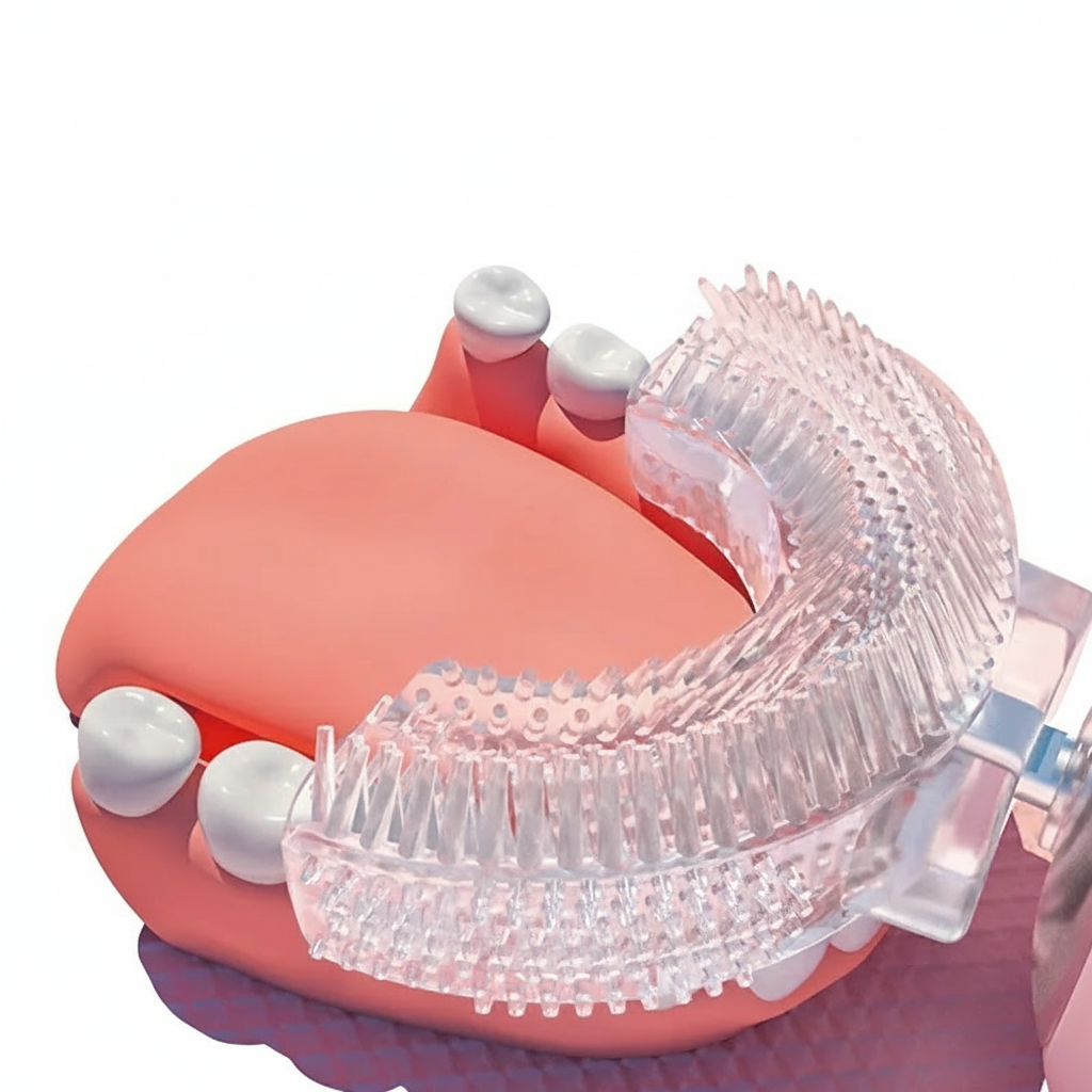 Cheeky Dinosaur U-Shaped Toothbrush Toddler