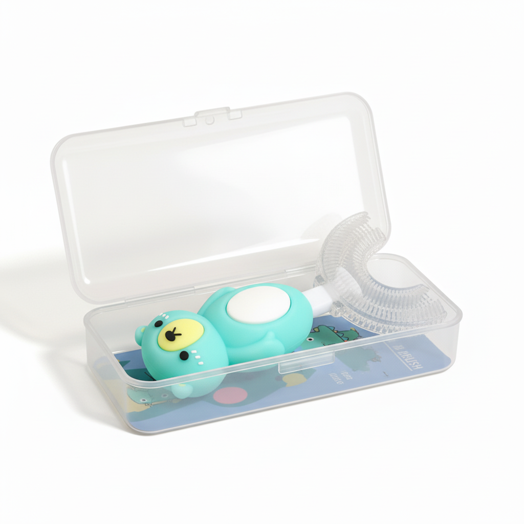 Bear U-Shaped Toothbrush Toddler