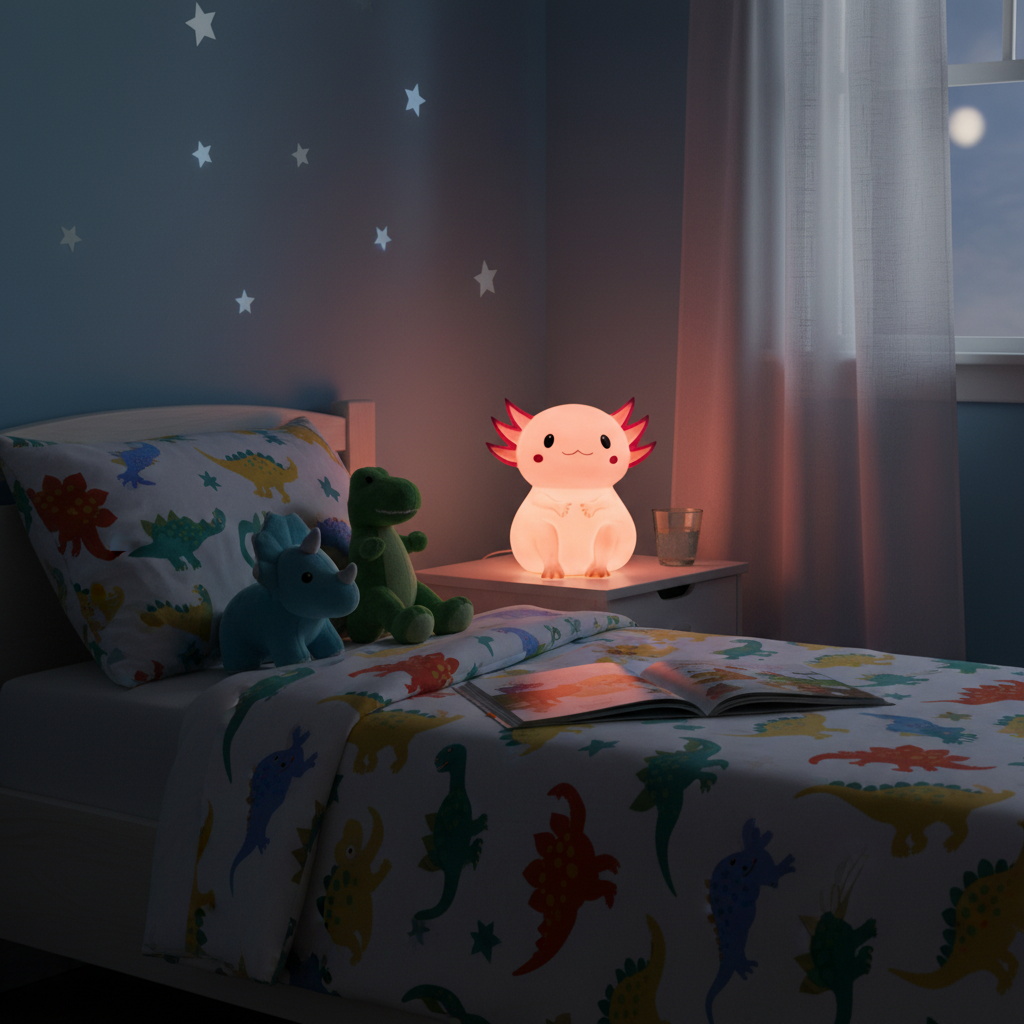 Axolotl Table Lamp Night Light
