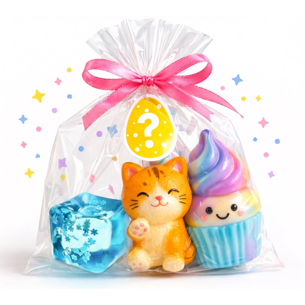 Trending Mystery Squishy Bag - Includes 1 Jelly Cube