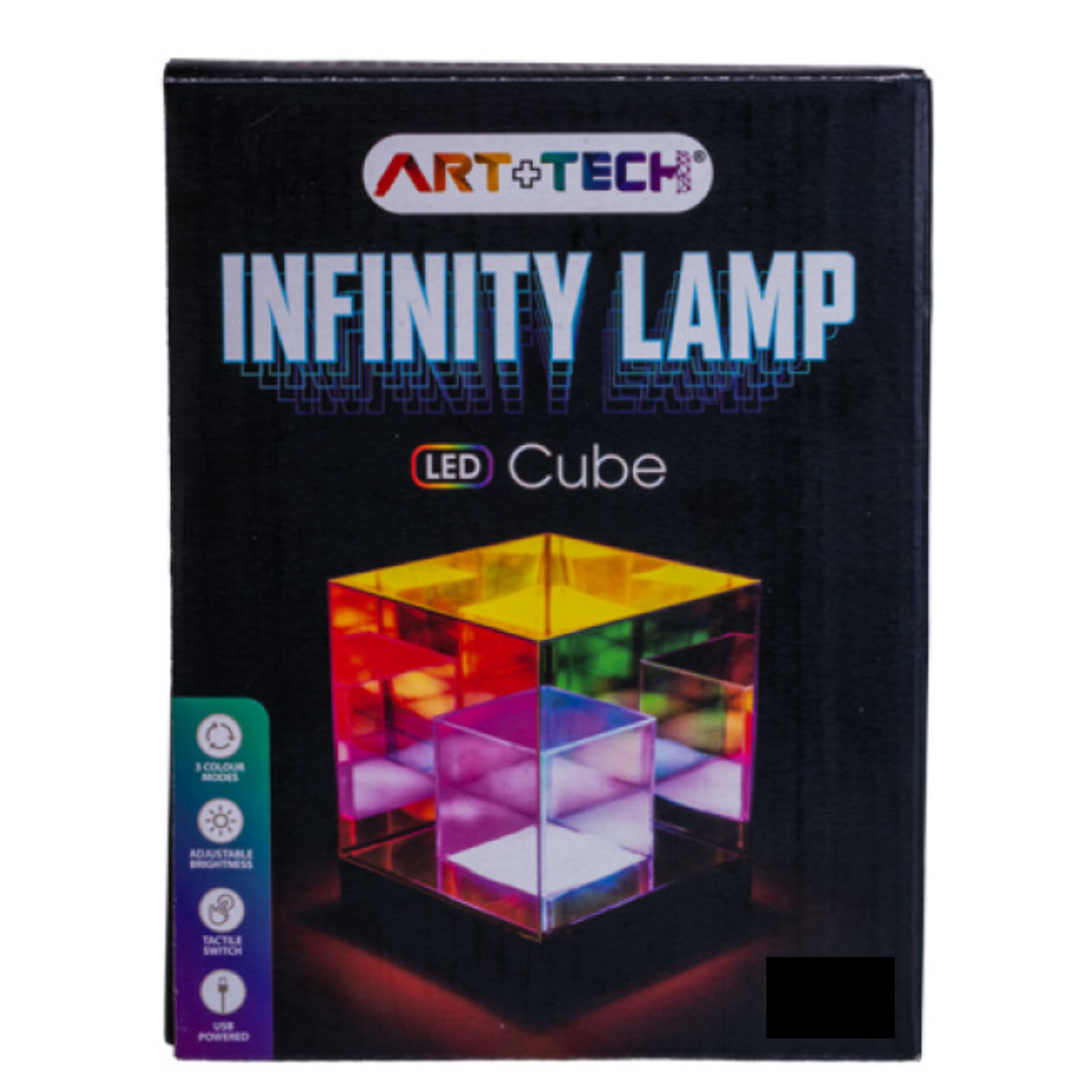 Rainbow Cube Infinity Lamp